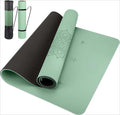 Non Slip TPE Wide Yoga Mat with Alignment Mark