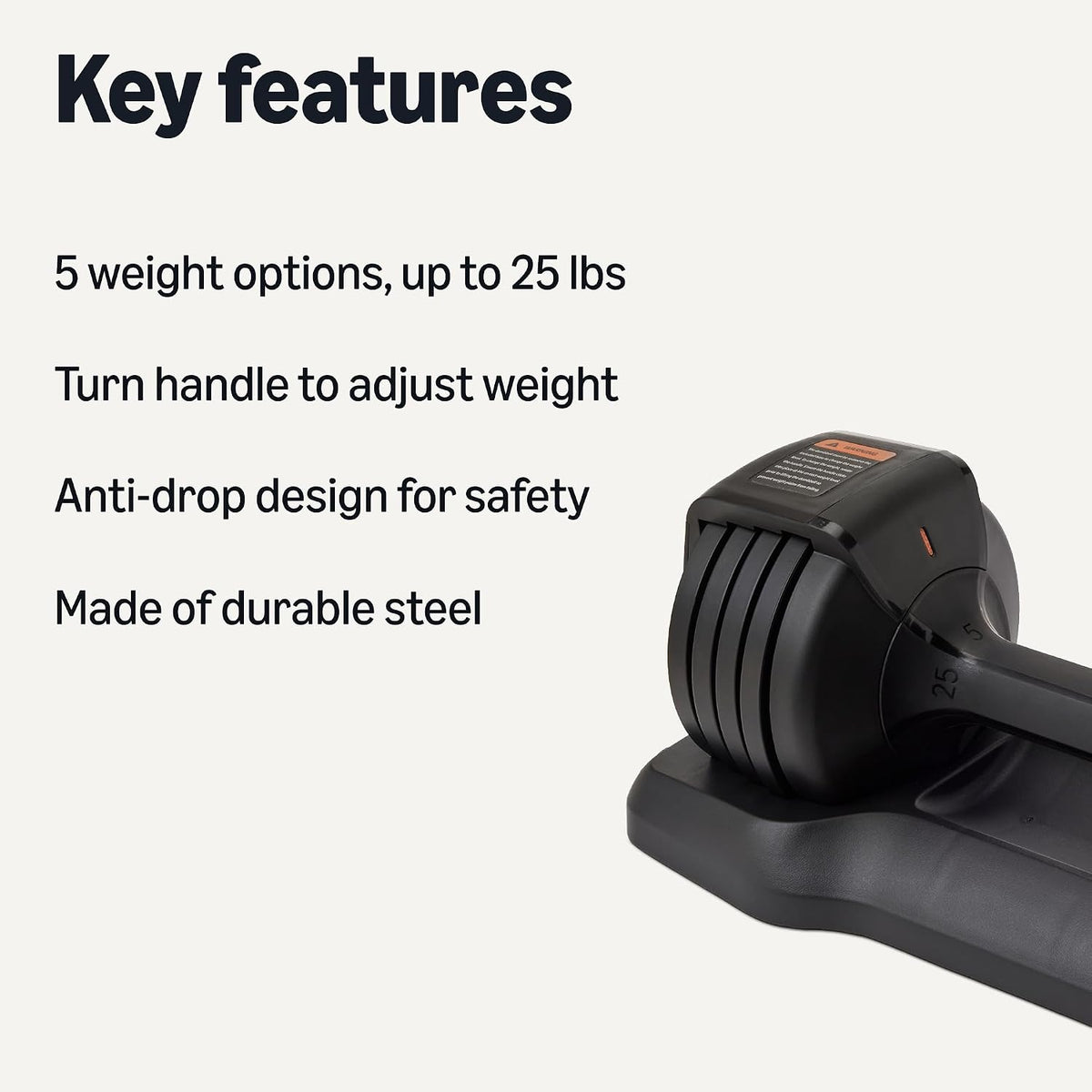 25LB Adjustable Dumbbell