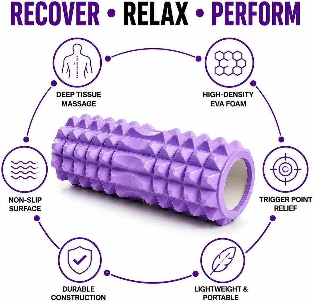 33cm Foam Roller for Deep Tissue Massage