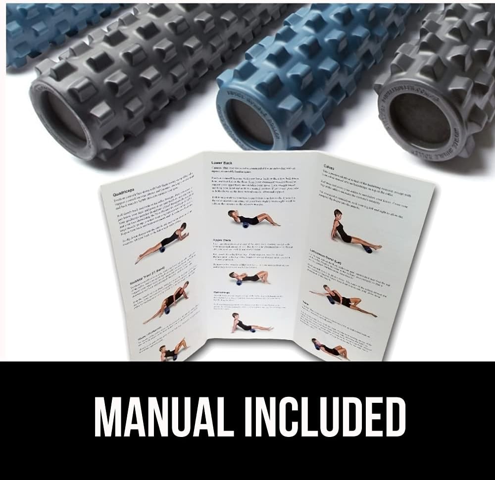 Extra Firm 12 Inch Deep Tissue Foam Roller