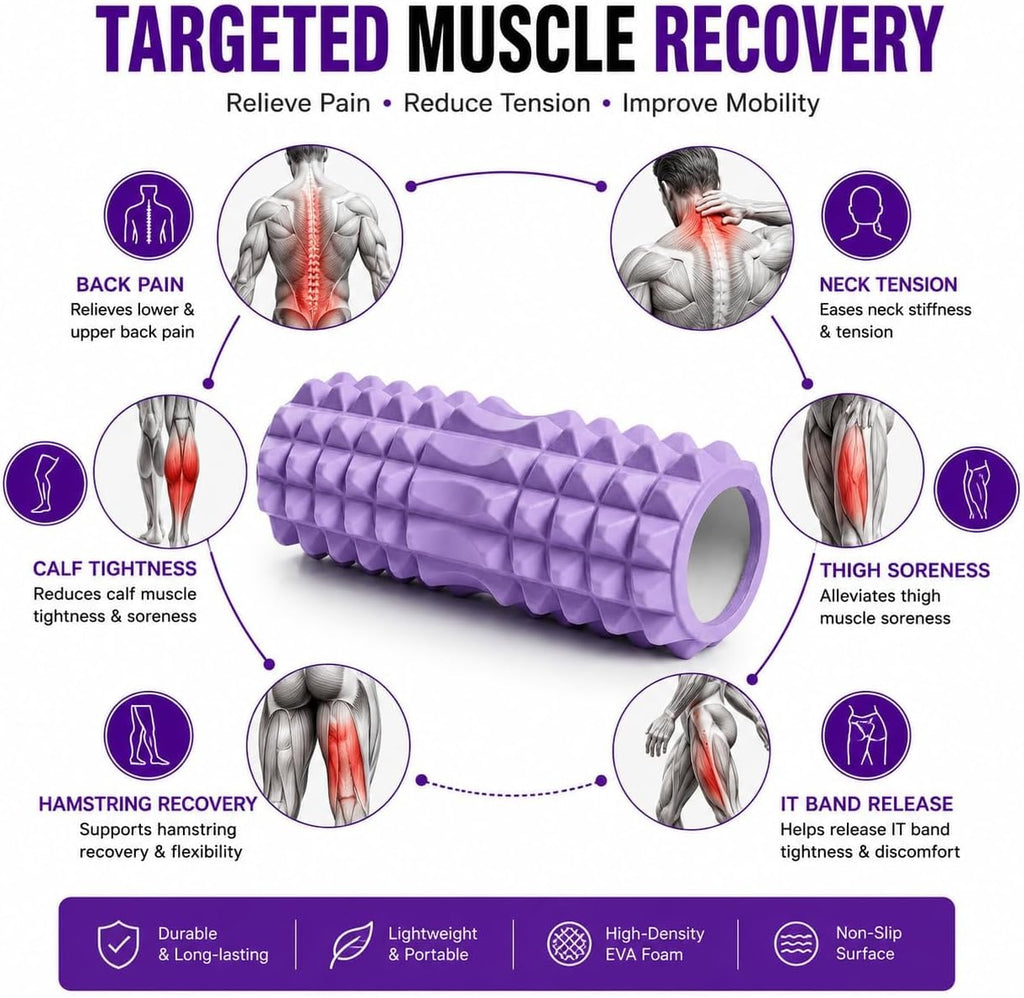33cm Foam Roller for Deep Tissue Massage