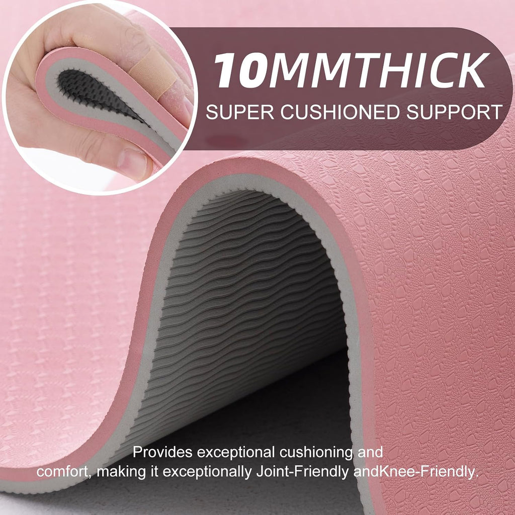 Eco TPE Yoga Mat with Sling & Bag