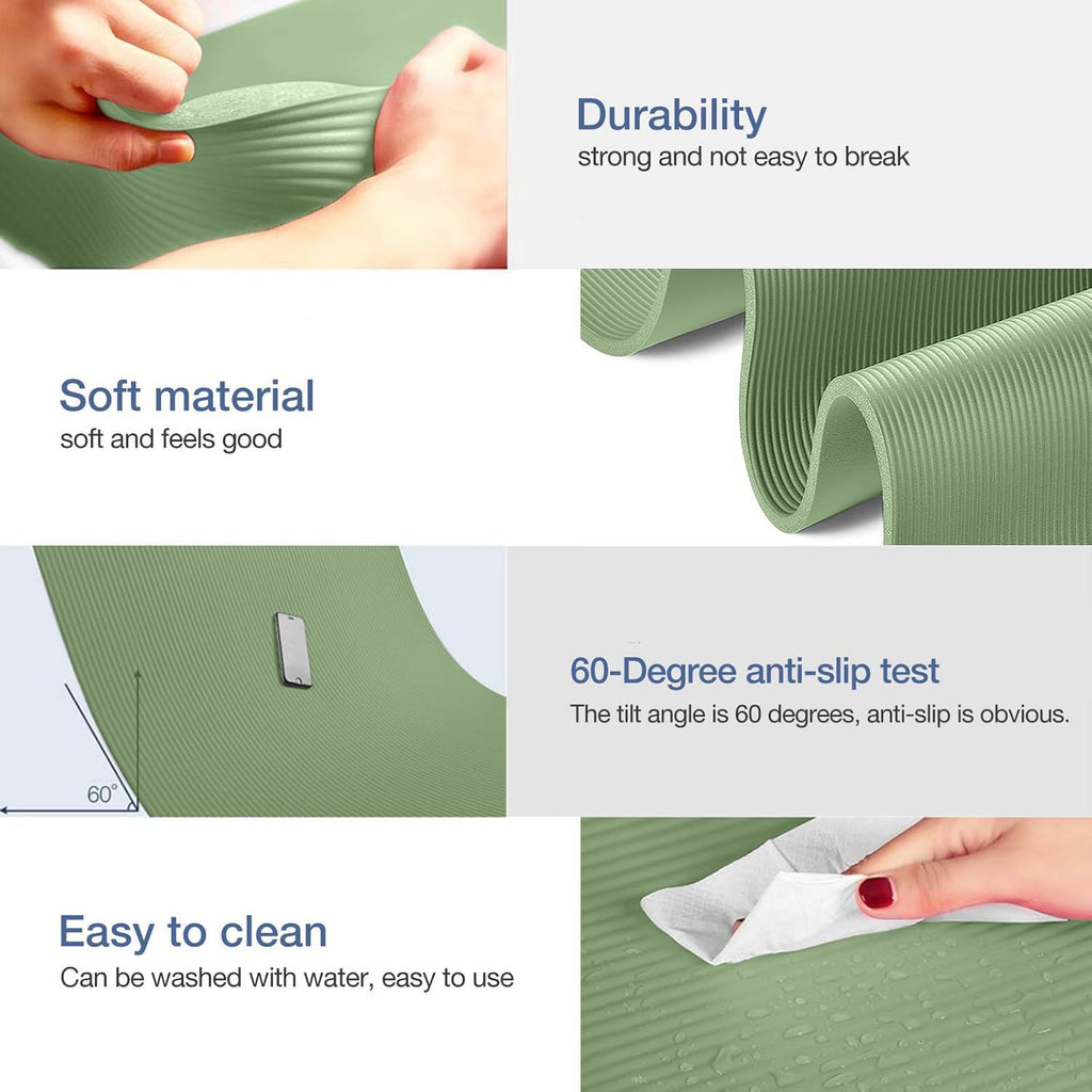 10/15mm Non-Slip NBR Yoga Mat