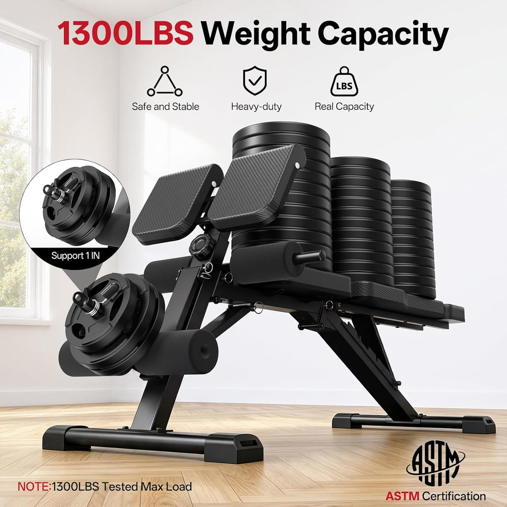 Foldable Incline Decline Weight Bench