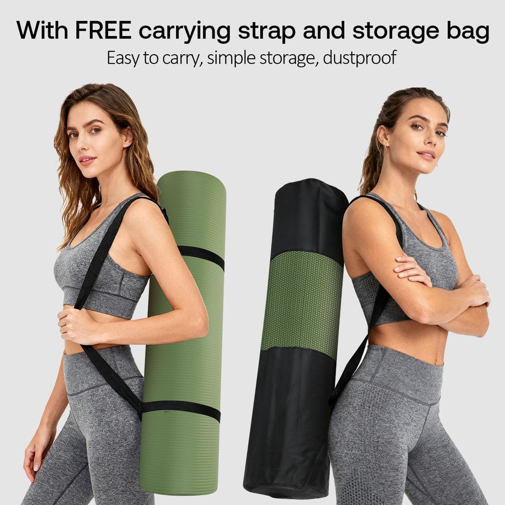 10/15mm Non-Slip NBR Yoga Mat