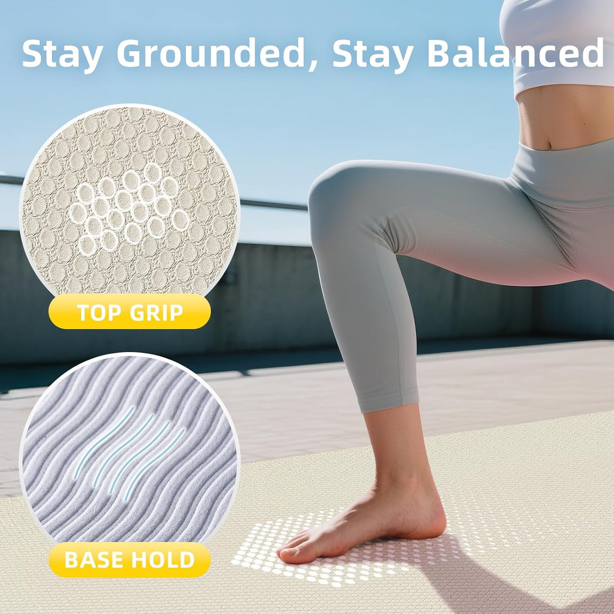 Large TPE Non-Slip Yoga Mat