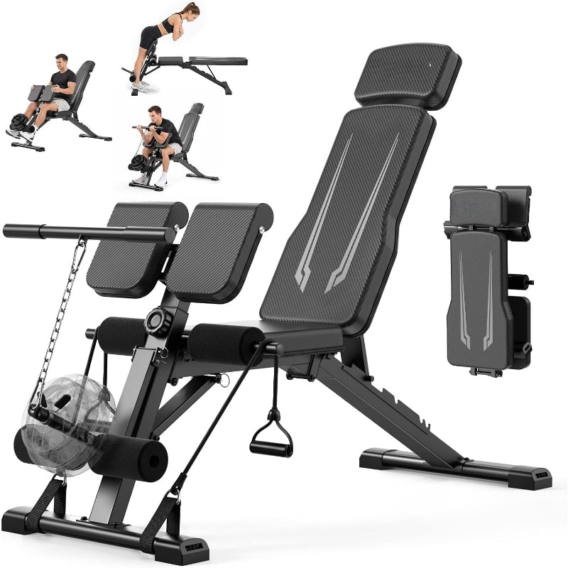 Foldable Incline Decline Weight Bench