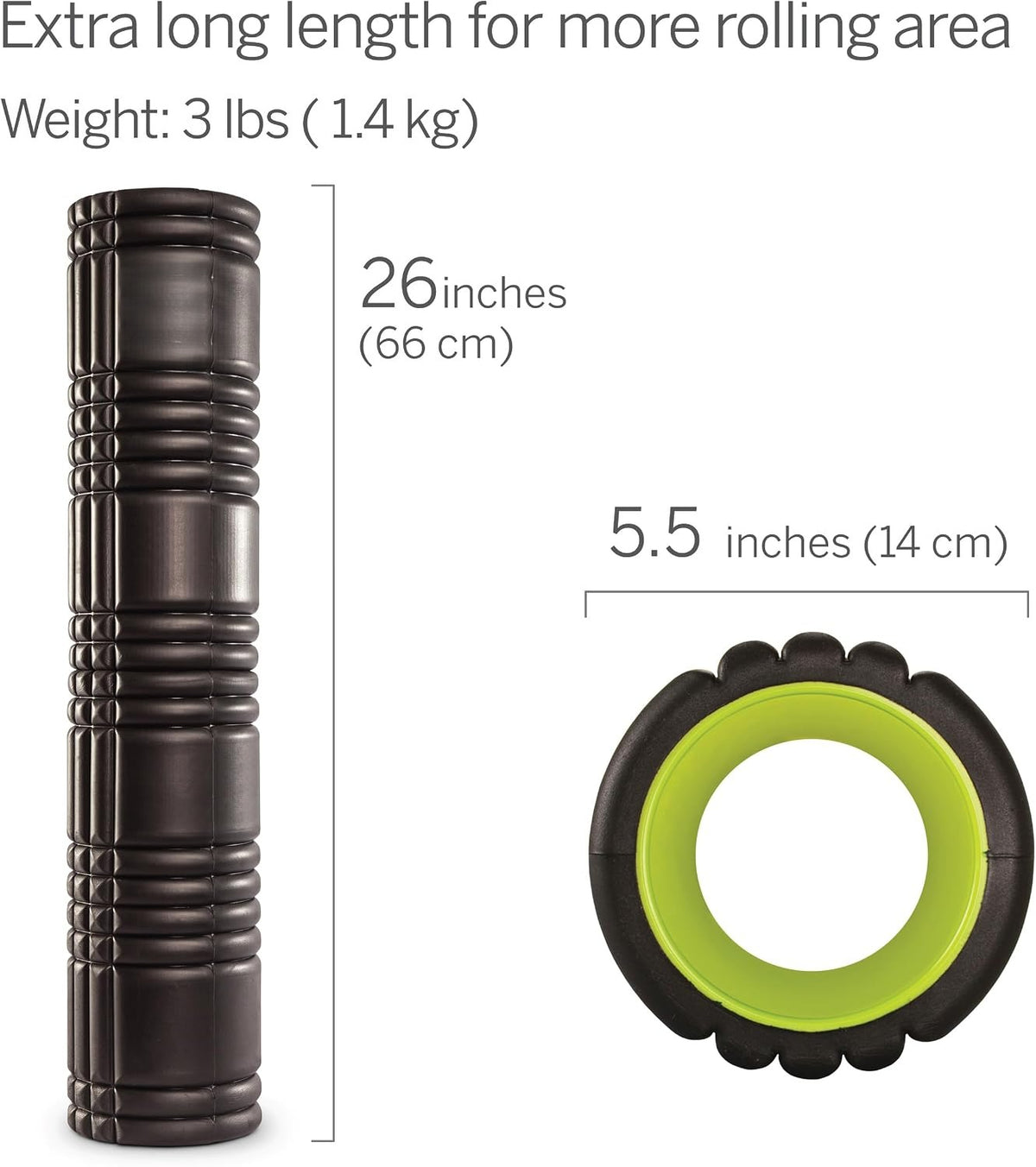 Grid 2.0 26 Inch Multi-Density Foam Roller
