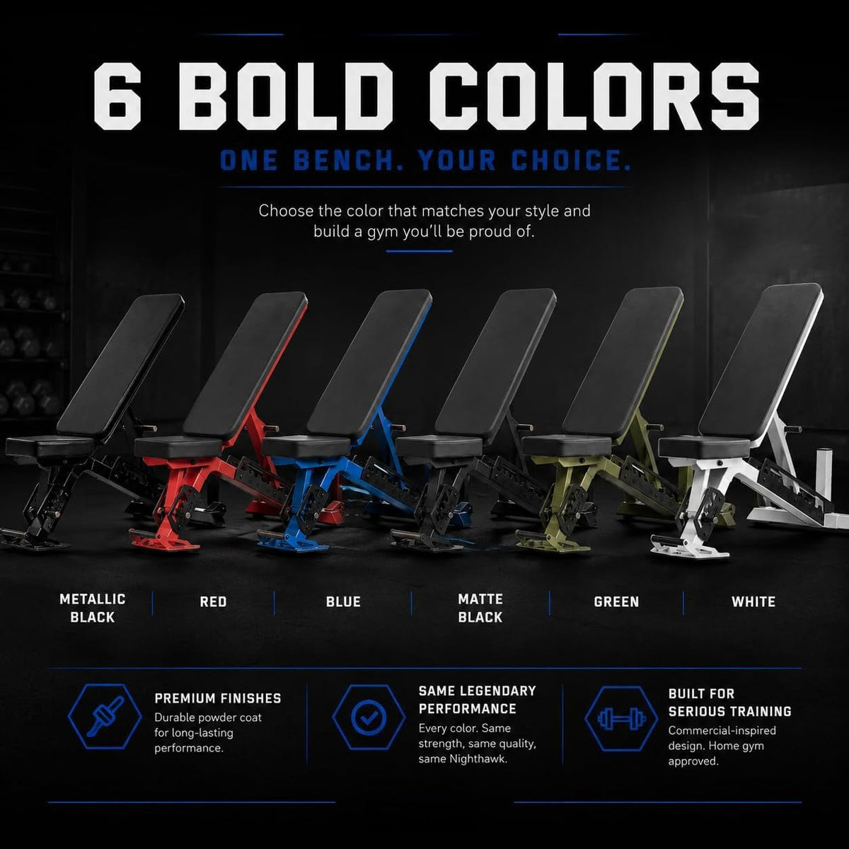 Foldable Adjustable Weight Bench