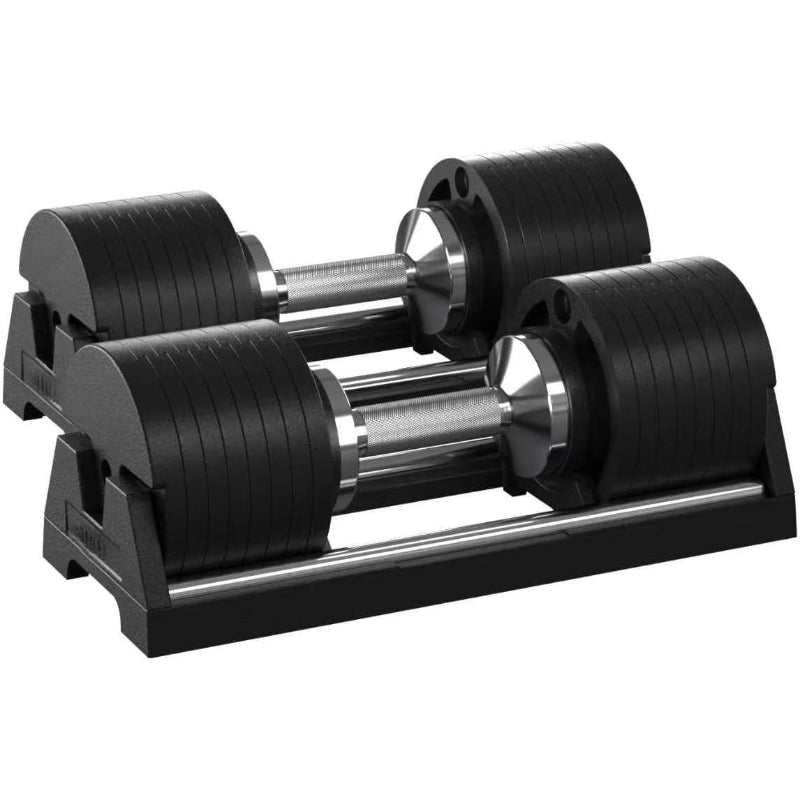 80LB Cast Iron Adjustable Dumbbells