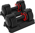 50/100/110LB Adjustable Dumbbell Set of 2